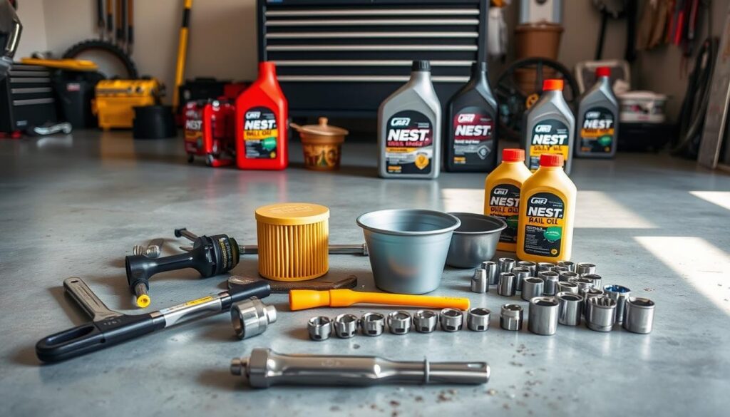 DIY oil change tools