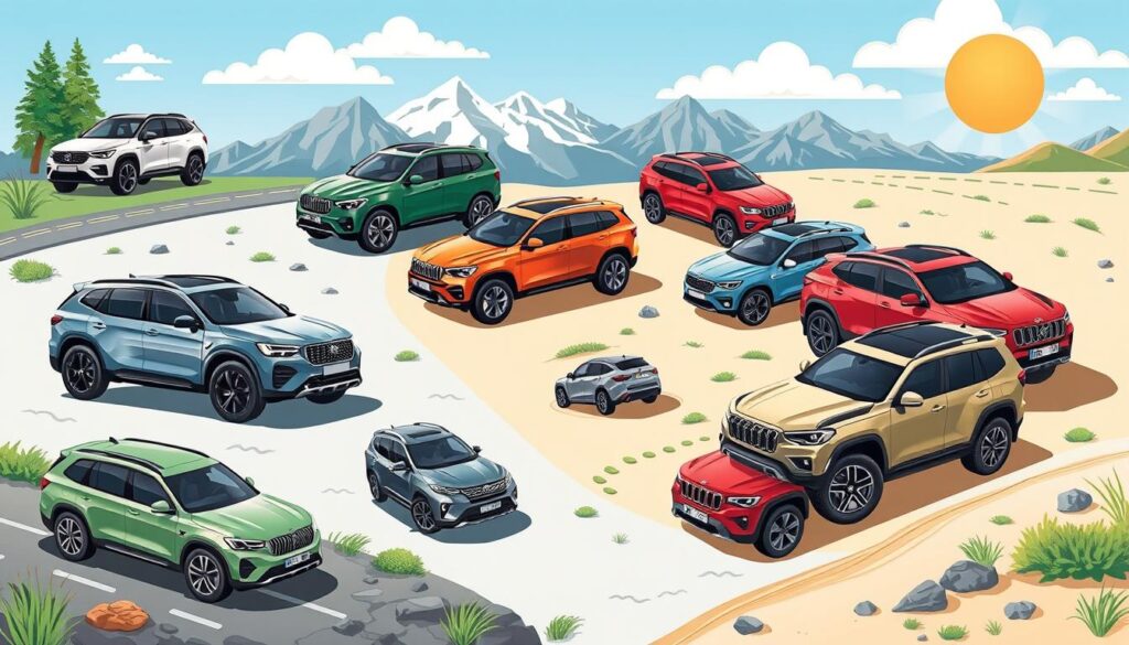 SUV categories