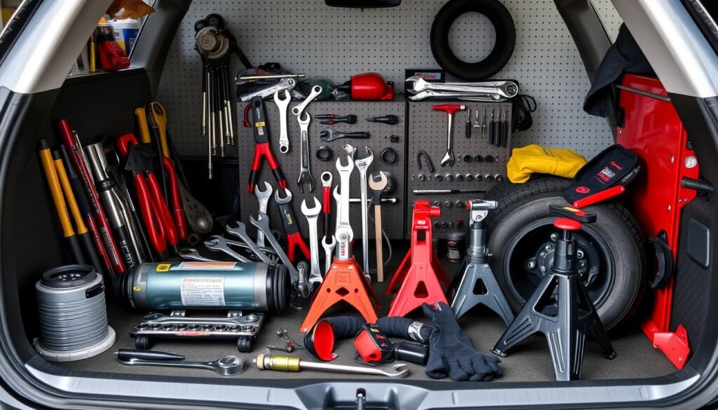car maintenance equipment list