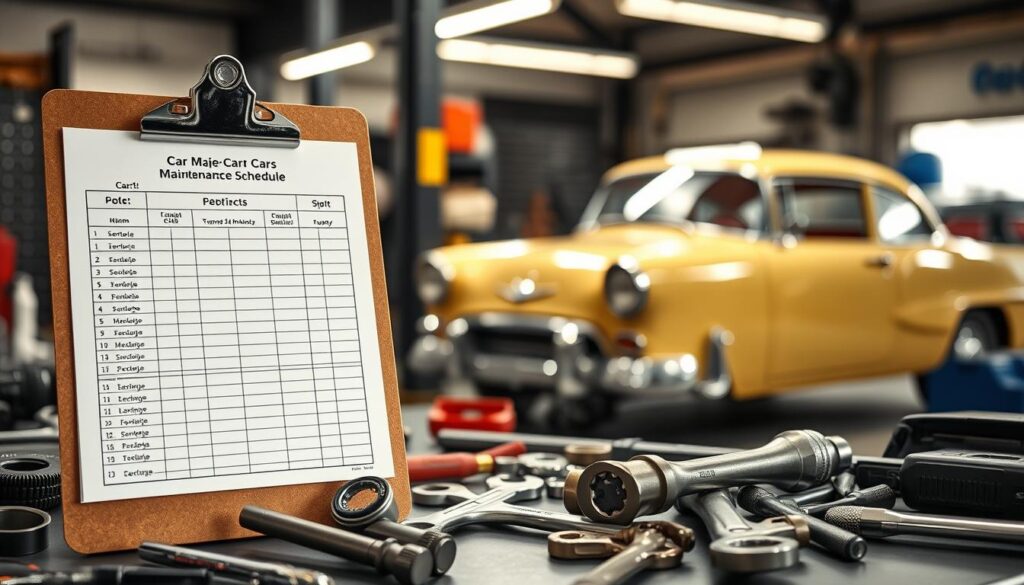 car maintenance schedule