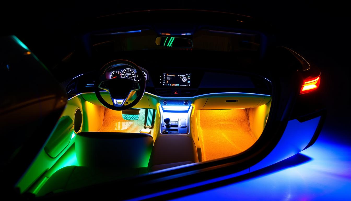 customizable car lighting options for a personalized touch
