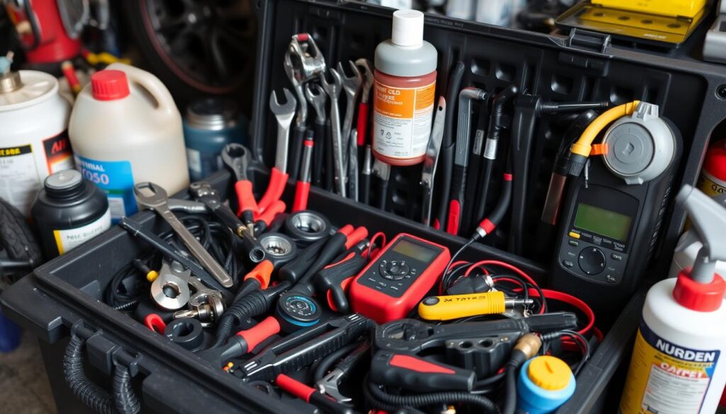 essential car maintenance tools and products