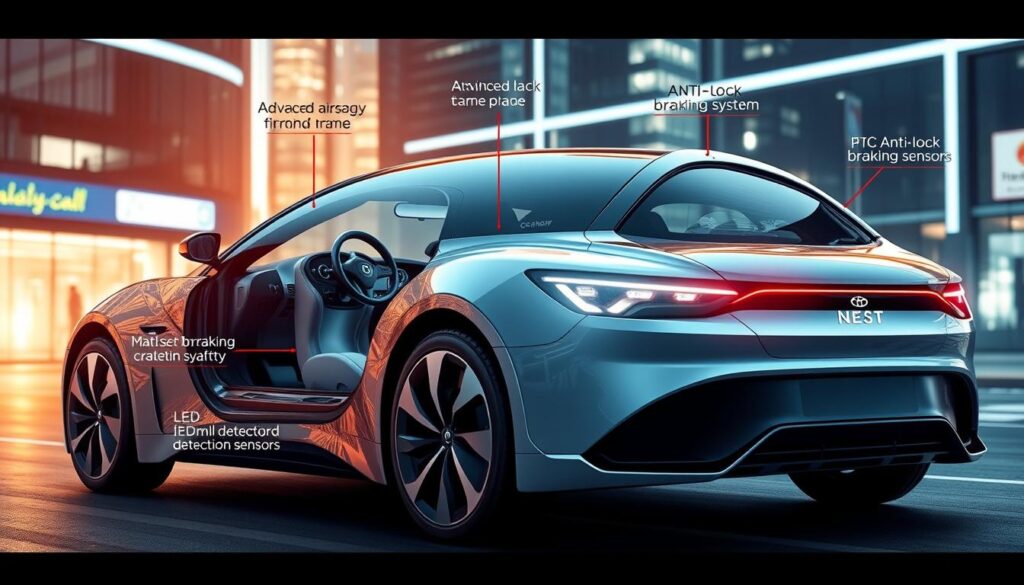 hybrid car safety features