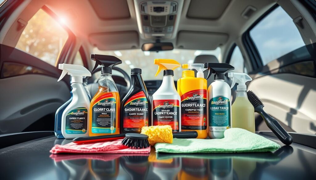 interior car cleaning products