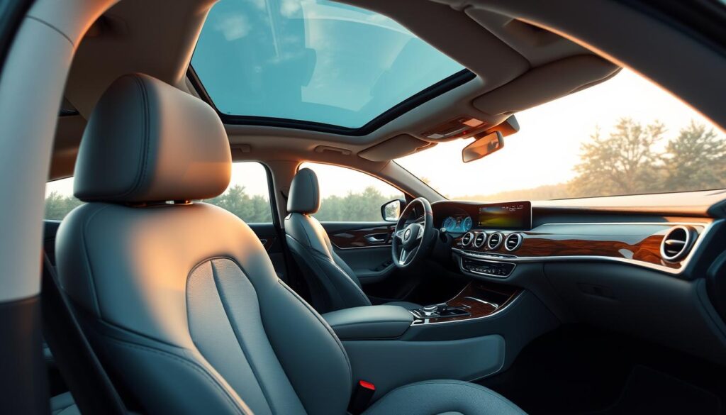 luxury car interior design