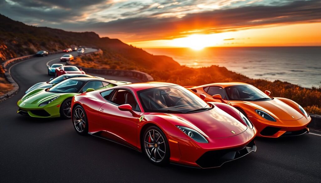 luxury sports cars