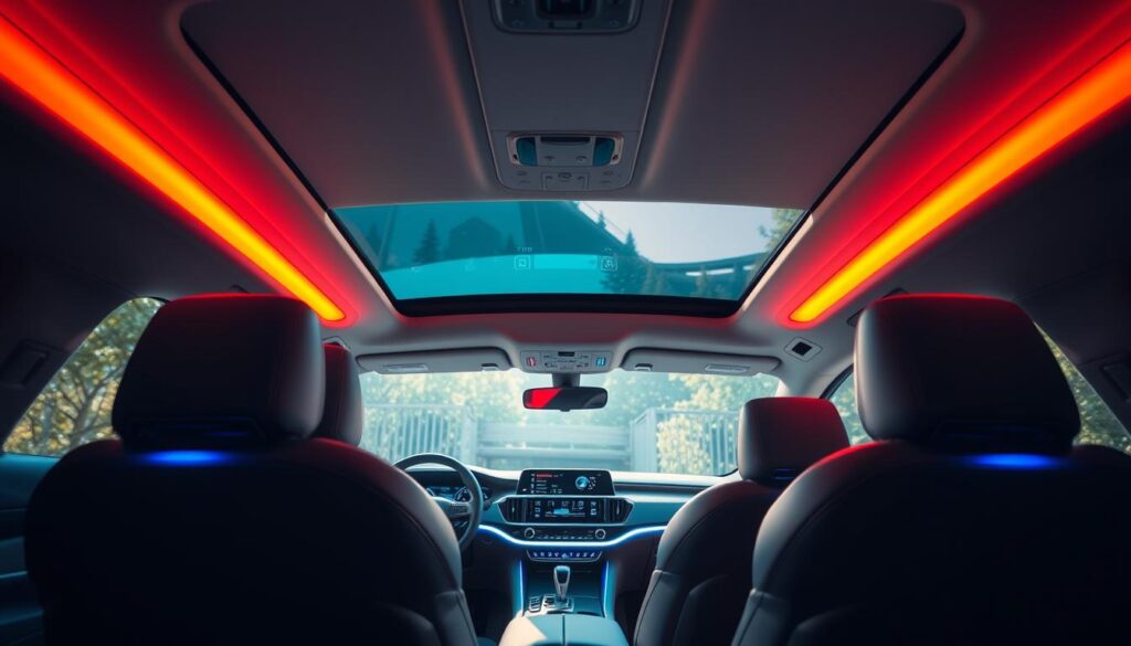 modern car interior design