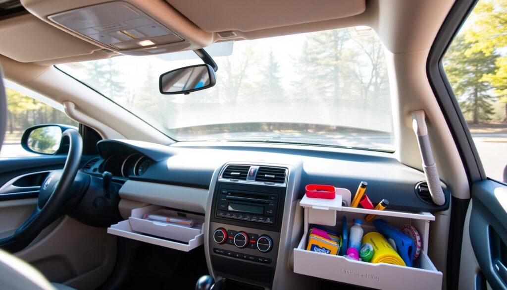 organizing car space