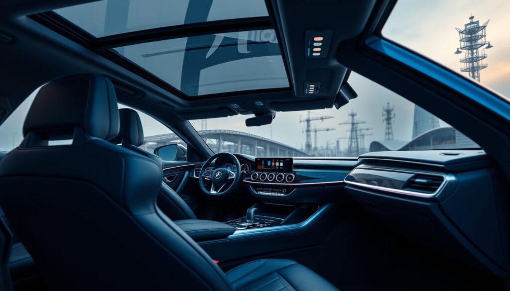 sleek car interior designs