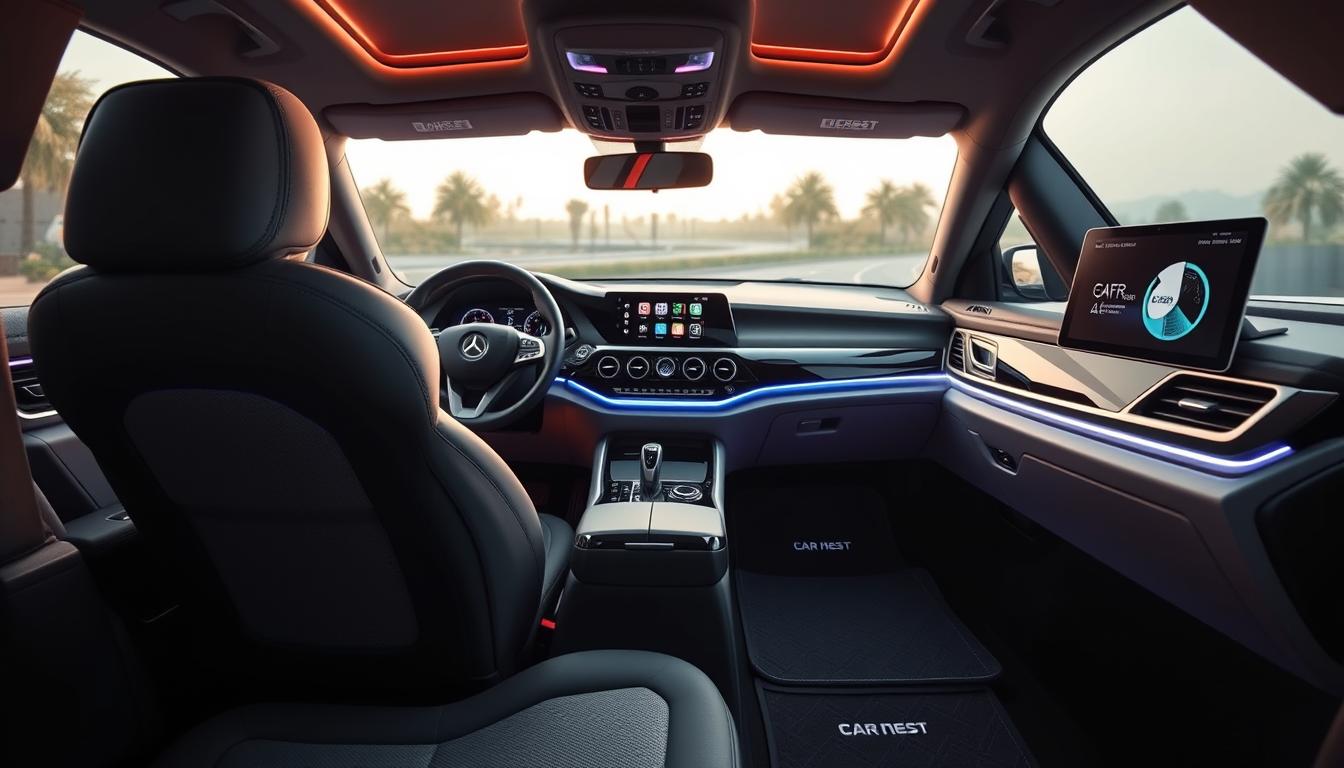 stylish car interior upgrades to enhance comfort