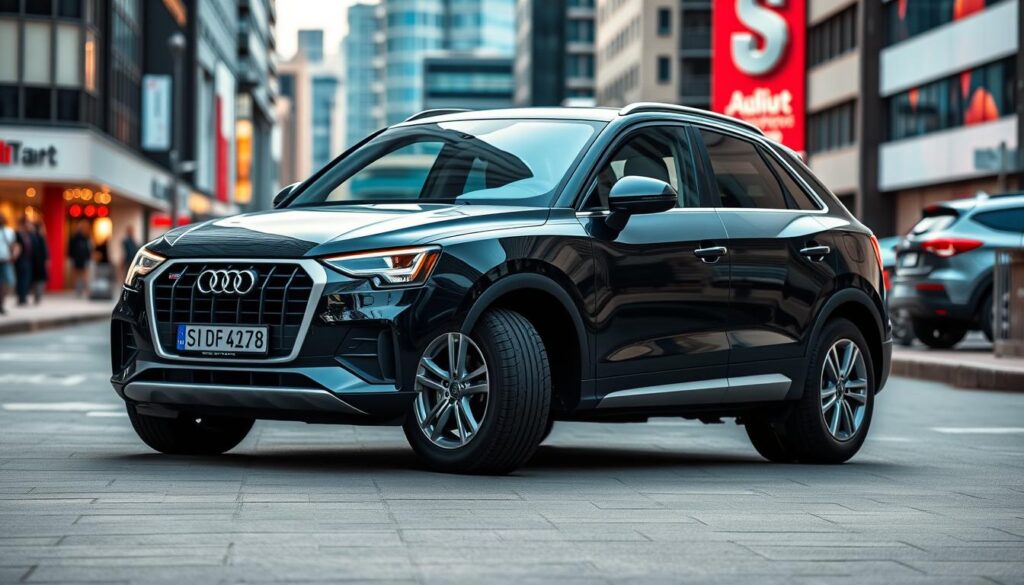 Generate an image of the Audi Q3 luxury SUV