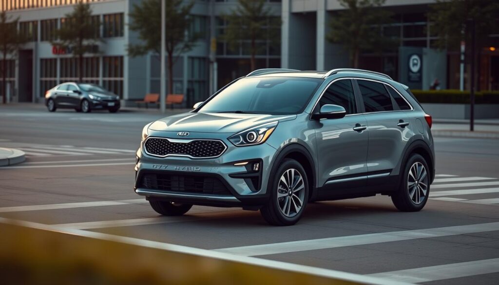 Generate an image of the Kia Niro Hybrid