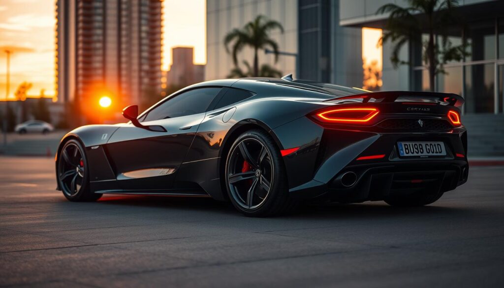 Image of a sleek European sports car