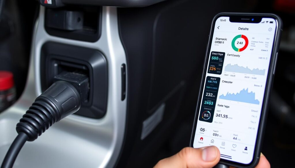 OBD2 scanner with smartphone app