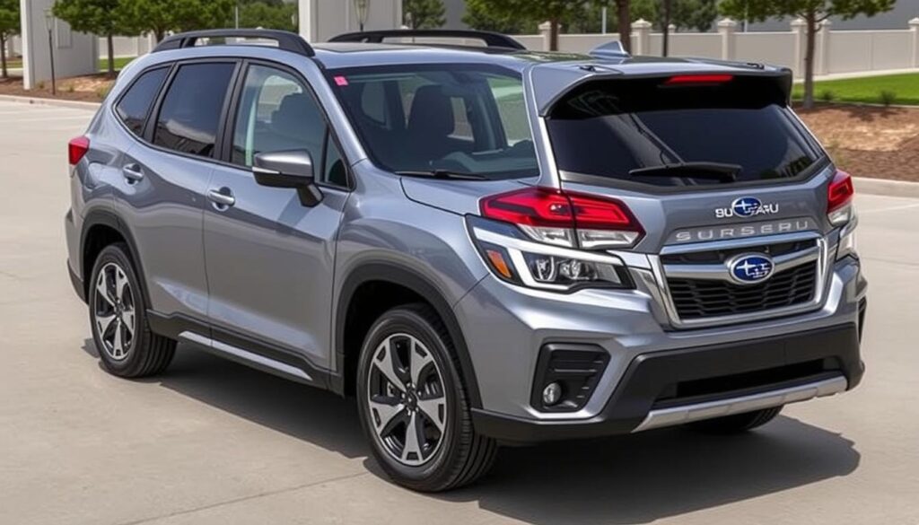 Subaru Forester 2025 redesign features image