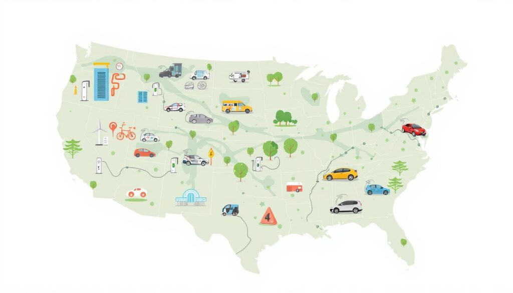 electric vehicle charging infrastructure United States