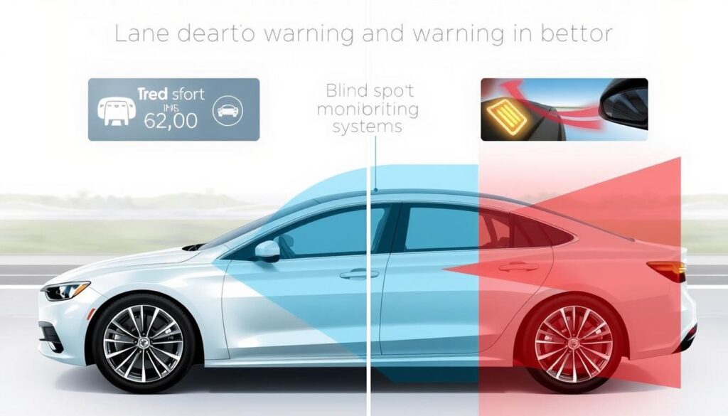 top lane departure warning systems