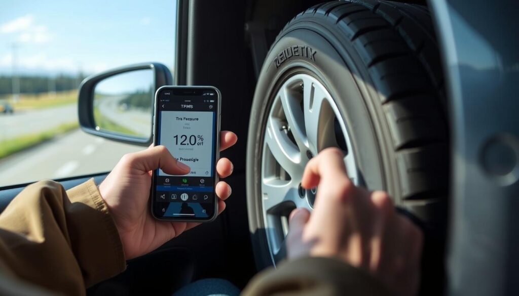 wireless TPMS system for cars