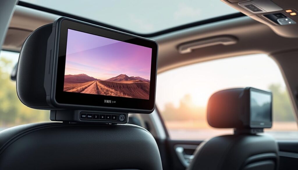 wireless headrest monitors for car